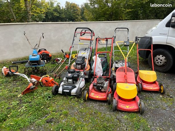 Lot matériel motoculture
