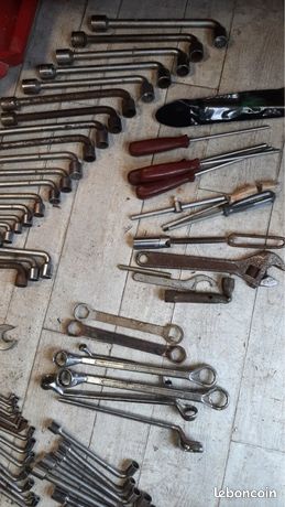 outils clés plates à pipe facom et autres