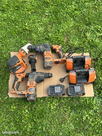 Lot outils portatifs AEG