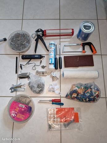 Lot outils visserie quincaillerie