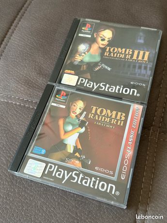 ps1 tomb raider 2 et 3