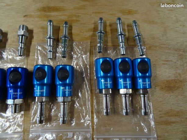 Lot raccord transair idem prevost staubli iso c