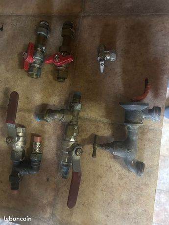 robinets de jardin toilettes et vannes