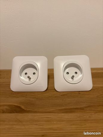 Lot Schneider Ovalis - Interrupteurs boutons et prises