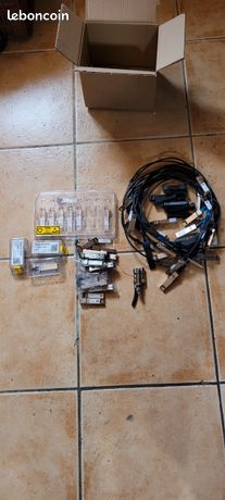 Lot sfp fibre optique et câble dac sfp