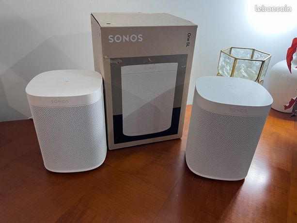 sonos one sl + sonos one avec micro
