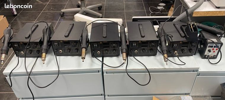 Lot stations soudures