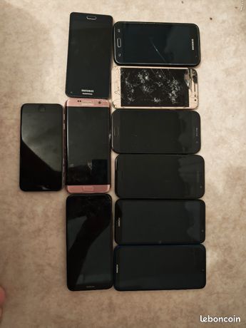 Lot téléphone pour pièces