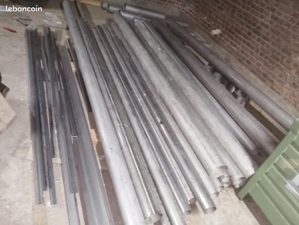 Lot tuyaux inox