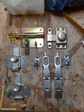 Lot verrous targette