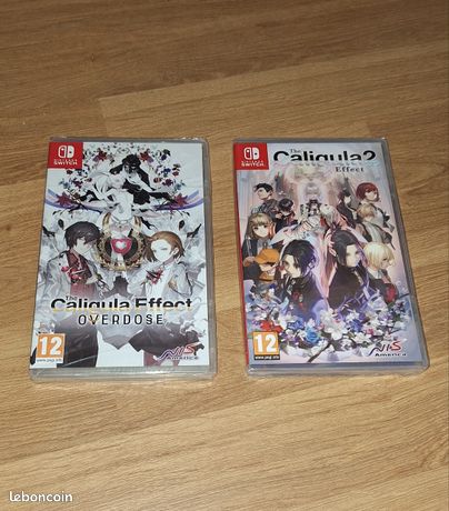 2 jeu switch The caligula effect overdose + the calligula effect 2 fra