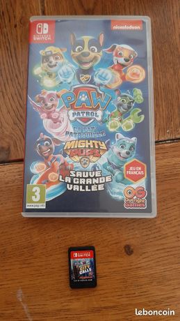 2 jeux pat patrouille Nintendo switch