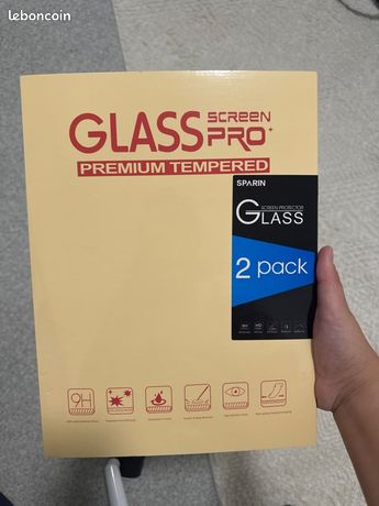 2 vitres trempées IPad Air / Pro 13 pouces