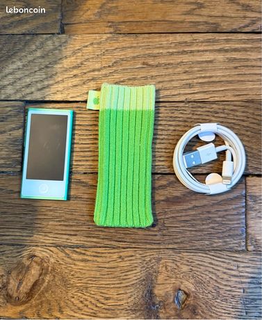 2 x iPod nano 7 16 Go Bleu + Vert