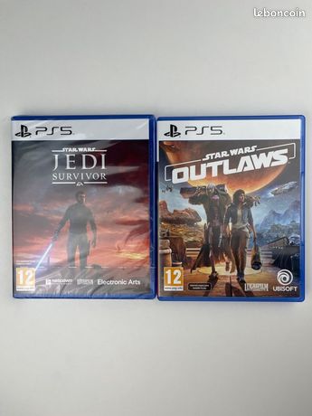 2 jeux Star Wars PS5 PEGI 12