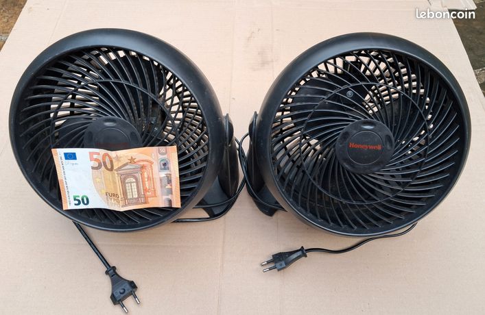 2 ventilateurs 24cms