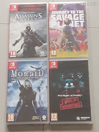 4 jeux switch