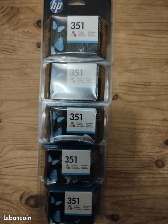 5 cartouches d'encre HP 351