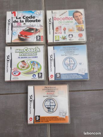 5 jeux DS