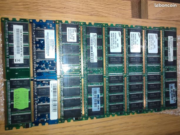 Barrettes Mémoire