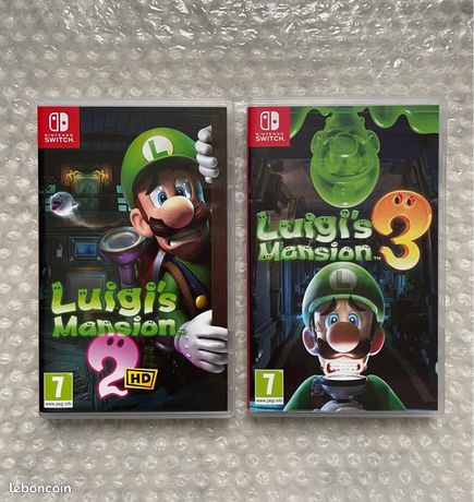 Luigi’s Mansion 2 et 3
