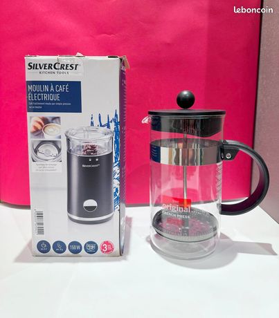 Moulin à café + Cafetière à piston