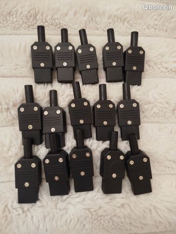 Lots 15Prise électrique femelle fiche de type choco à visser