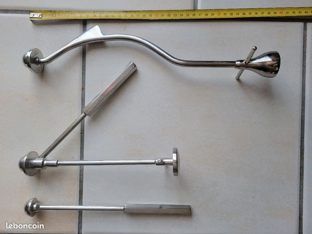 Lots 3 pièces tornier orthopédics matériel médical orthopédique inox 
Les 3 pièces à 50