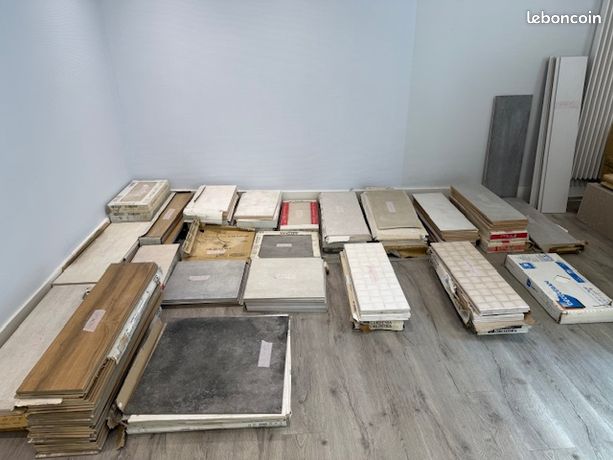 Lots carrelages et faiences