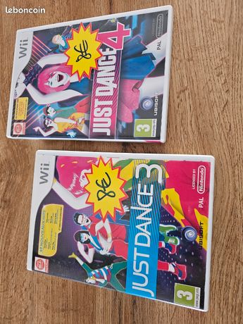 Lots de 2 jeux Wii