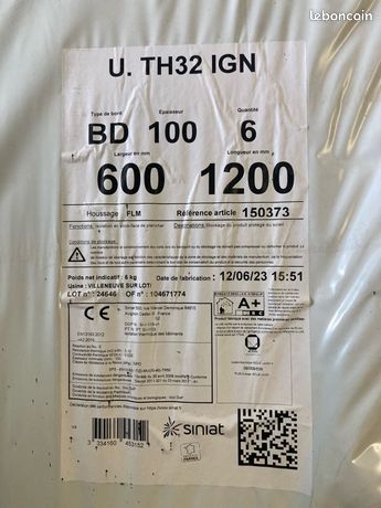 Lots de 6 Panneaux isolant en polystyrène