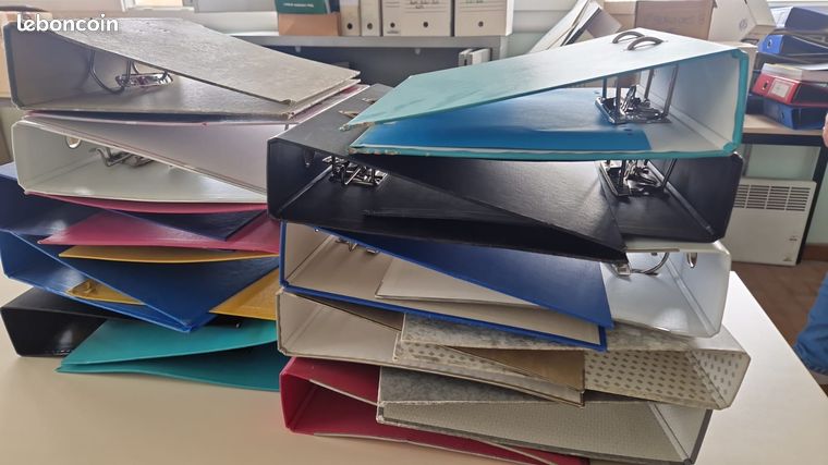 Lots de classeurs grand format