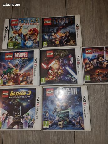 Lots de jeux lego sur nintendo