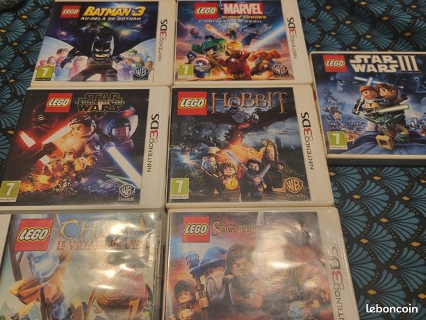 Lots de jeux nintendo 3ds lego