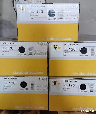 Lots disque abrasif diamètre 120