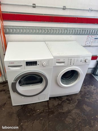 Lots machine à laver/sèche linge bosh