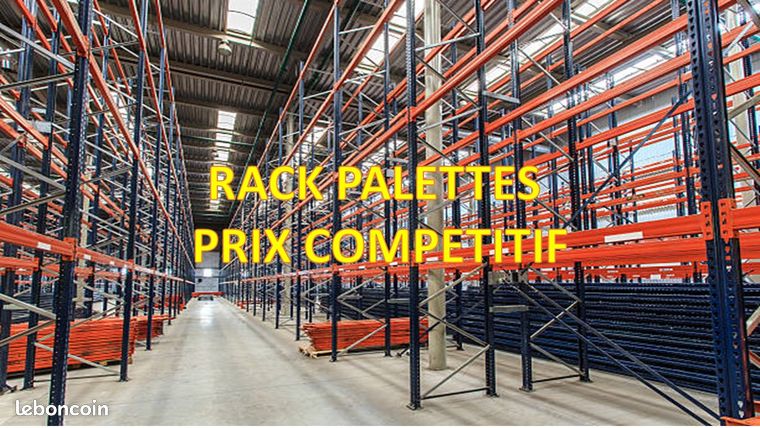 Lots rayonnage a palettes