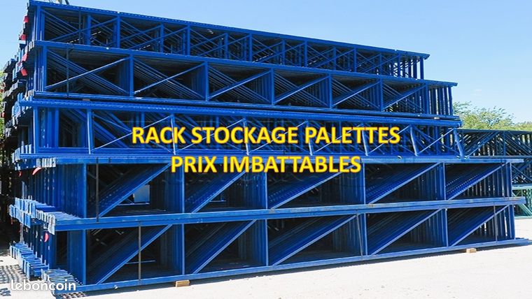 🎗️Lots Rayonnage a Palettes Occasion