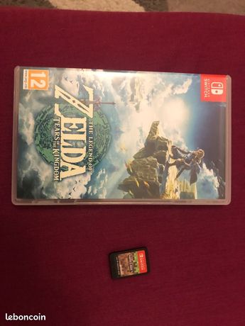 Lots de deux jeux switch zelda tears of the kingdom et minecraft