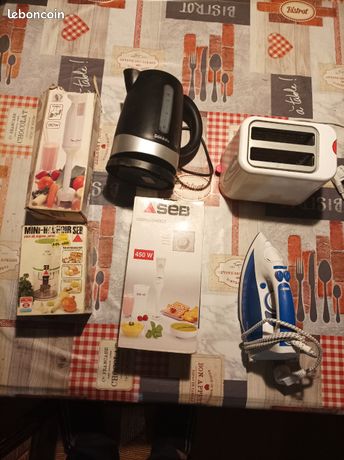 Lots petit électroménager à débattre