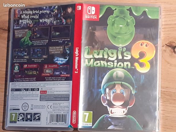 Luigis mansion 3 switch