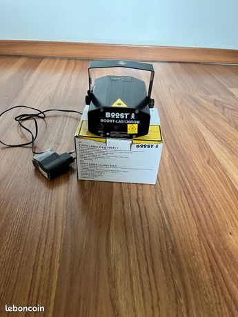 Lumière DJ Laser Boost rouge et vert