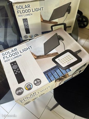 Luminaires solaires 800 lumen