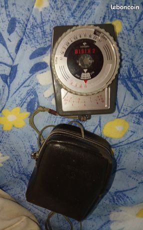 Luxmètre Bisix 2 dans son étui '' Made in Germany Vintage