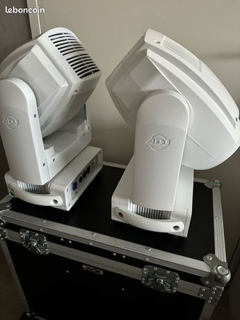 Lyres ADJ Focus spot 4z pearl & flight case