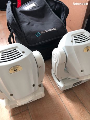 Lyres ADJ Inno Spot Pro Pearl x2 + sac de transport