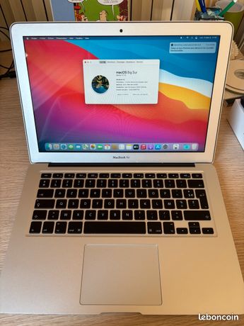 MacBook Air 13 mi-2013 i5 / 8 Go RAM / SSD 256 GO