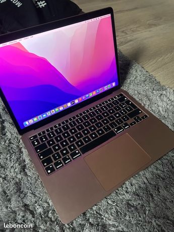 MacBook Air M1 2020 Or Rose Gold 256 Go SSD