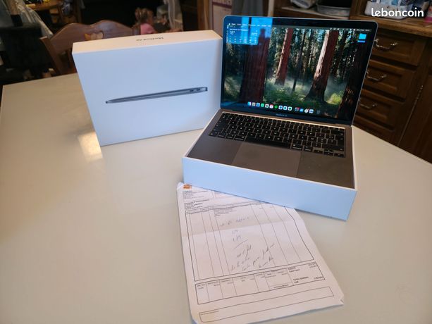 MacBook Air M1 256 Go SSD 8 Go RAM Très bon état