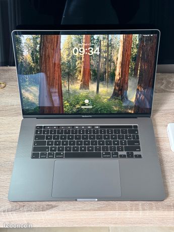 Macbook + Logiciels Pro 16'' i7 32 Go 512 Go 2019